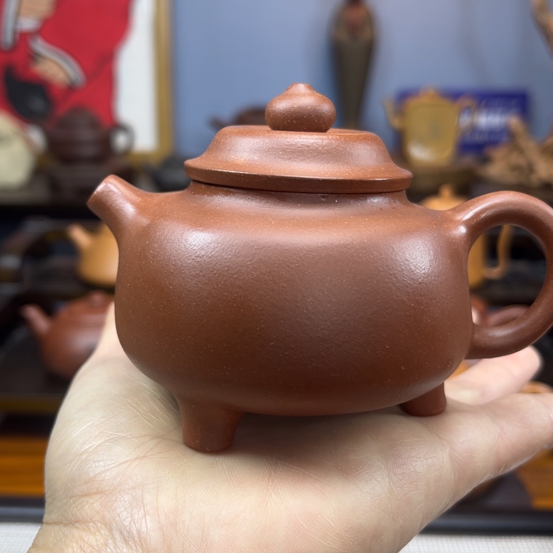 紫砂茶具半手工制作