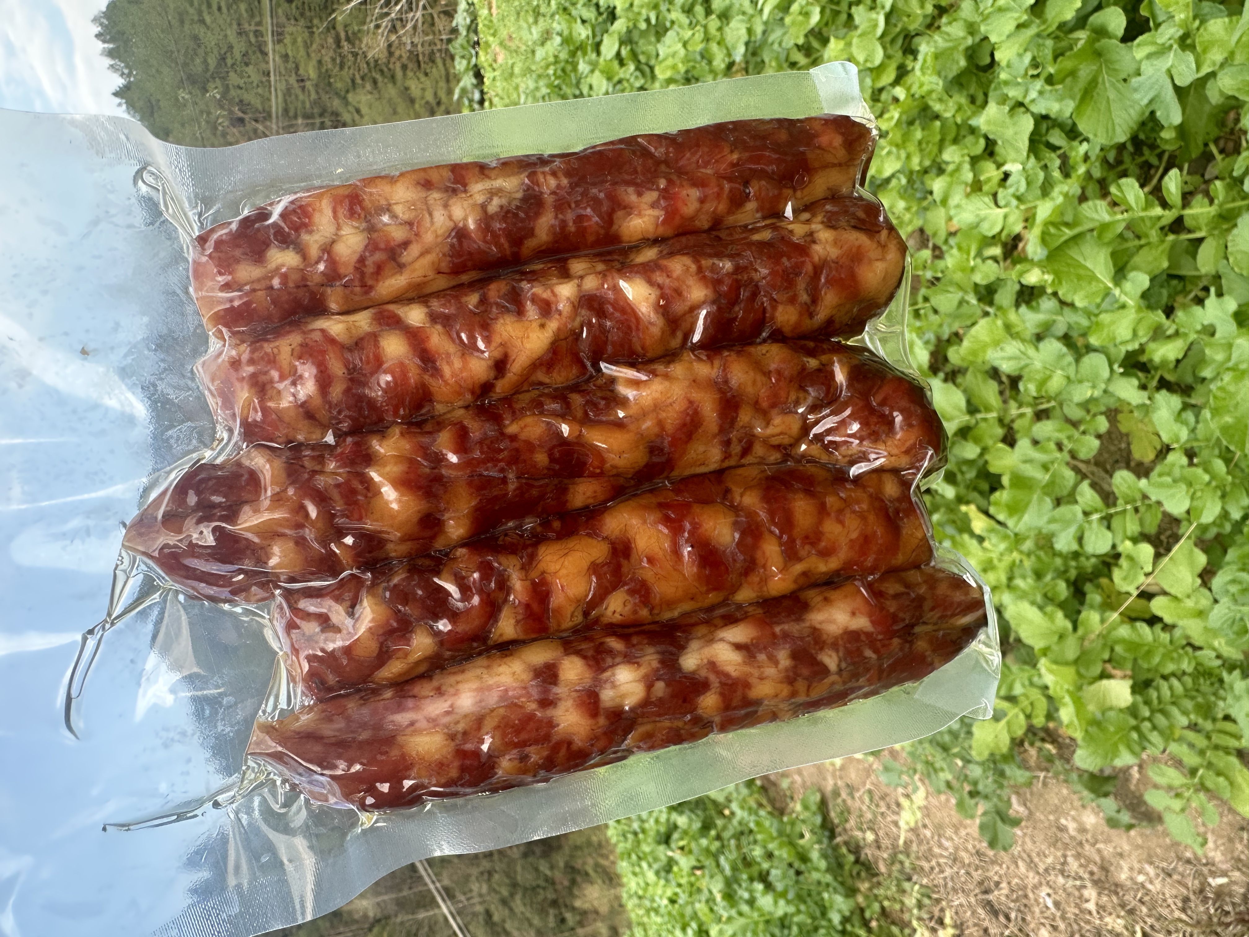 正宗湖南柴火烟熏香肠