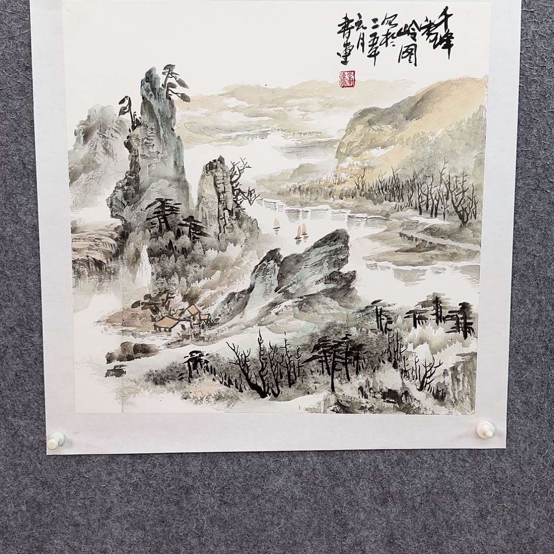 国画我就会去给别人讲的