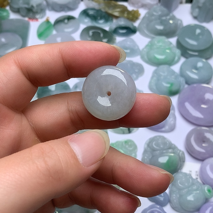 翡翠未镶嵌颈饰天然翡翠