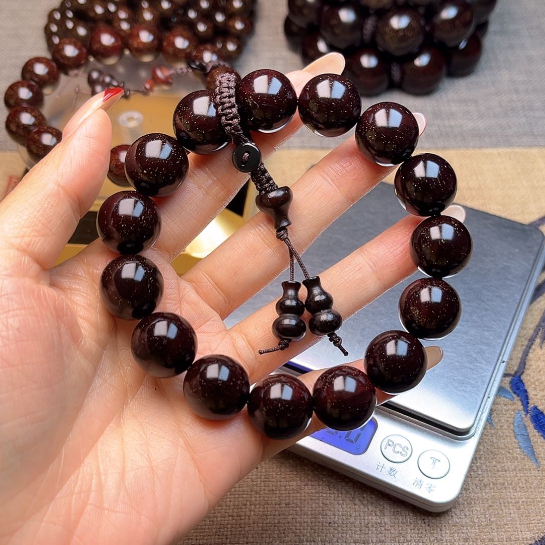 檀香紫檀（小叶紫檀）1.5 15颗多星