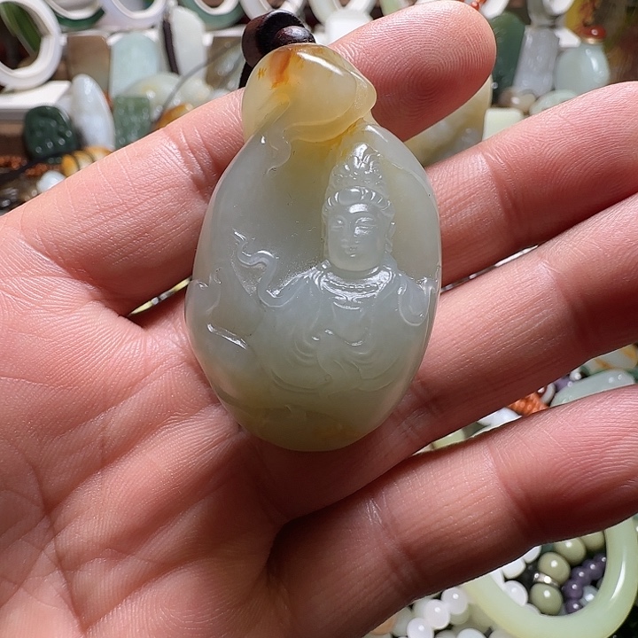 和田玉（子料）未镶嵌颈饰