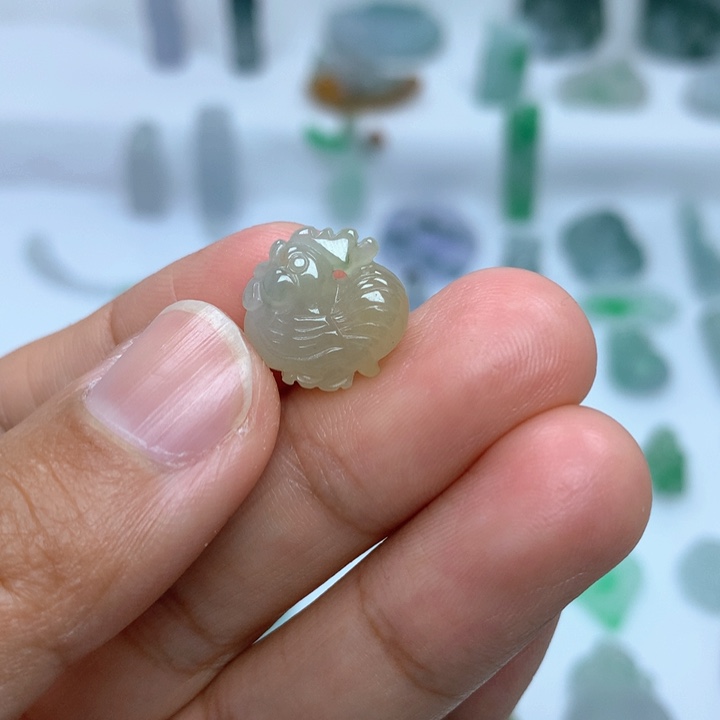 翡翠吊坠(不含链)未镶嵌你*陈