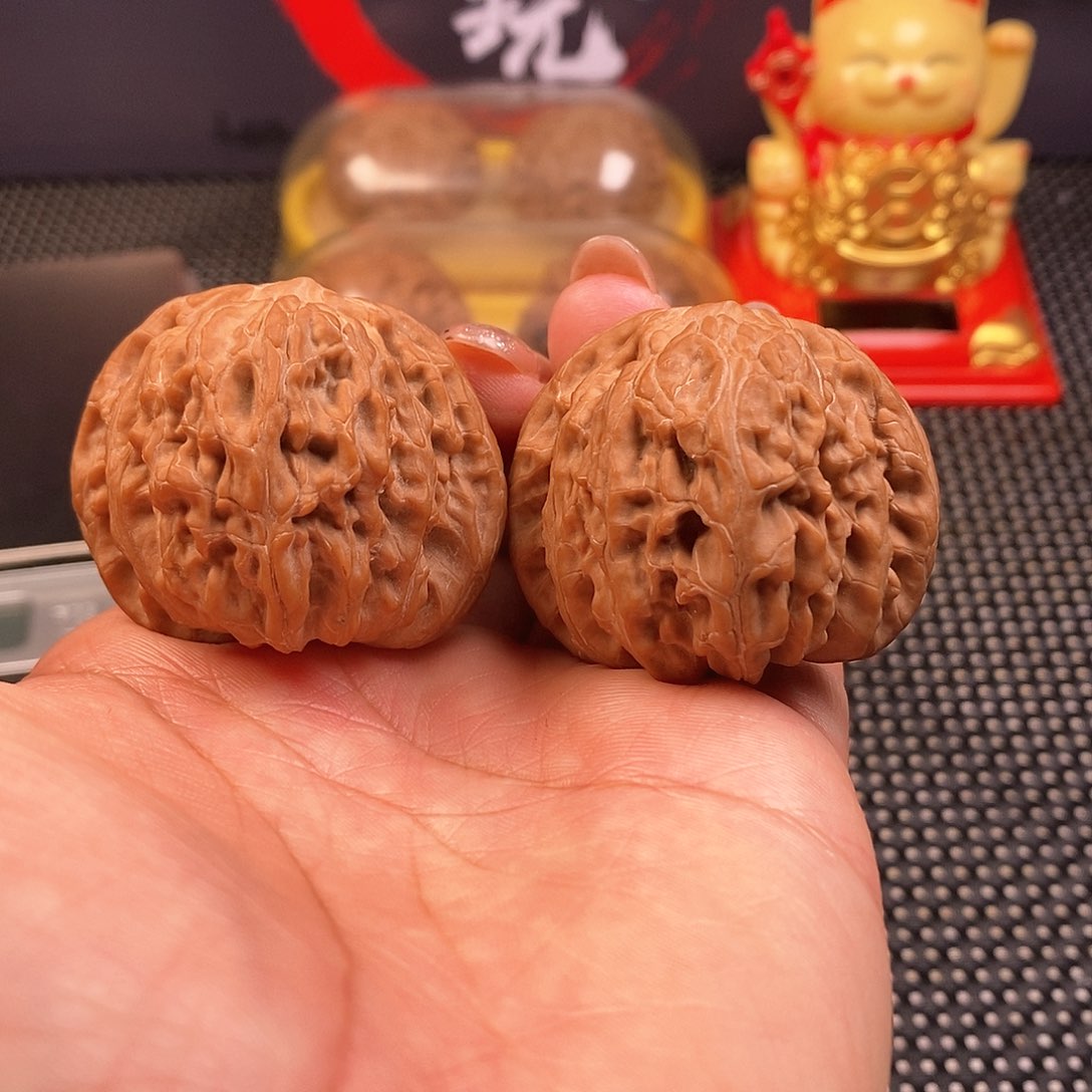 文玩核桃吊坠42尺磨盘全品