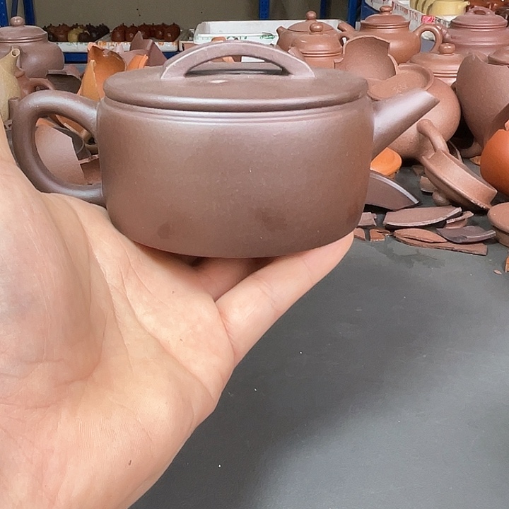 茶壶紫砂王春梅老紫泥汉瓦200