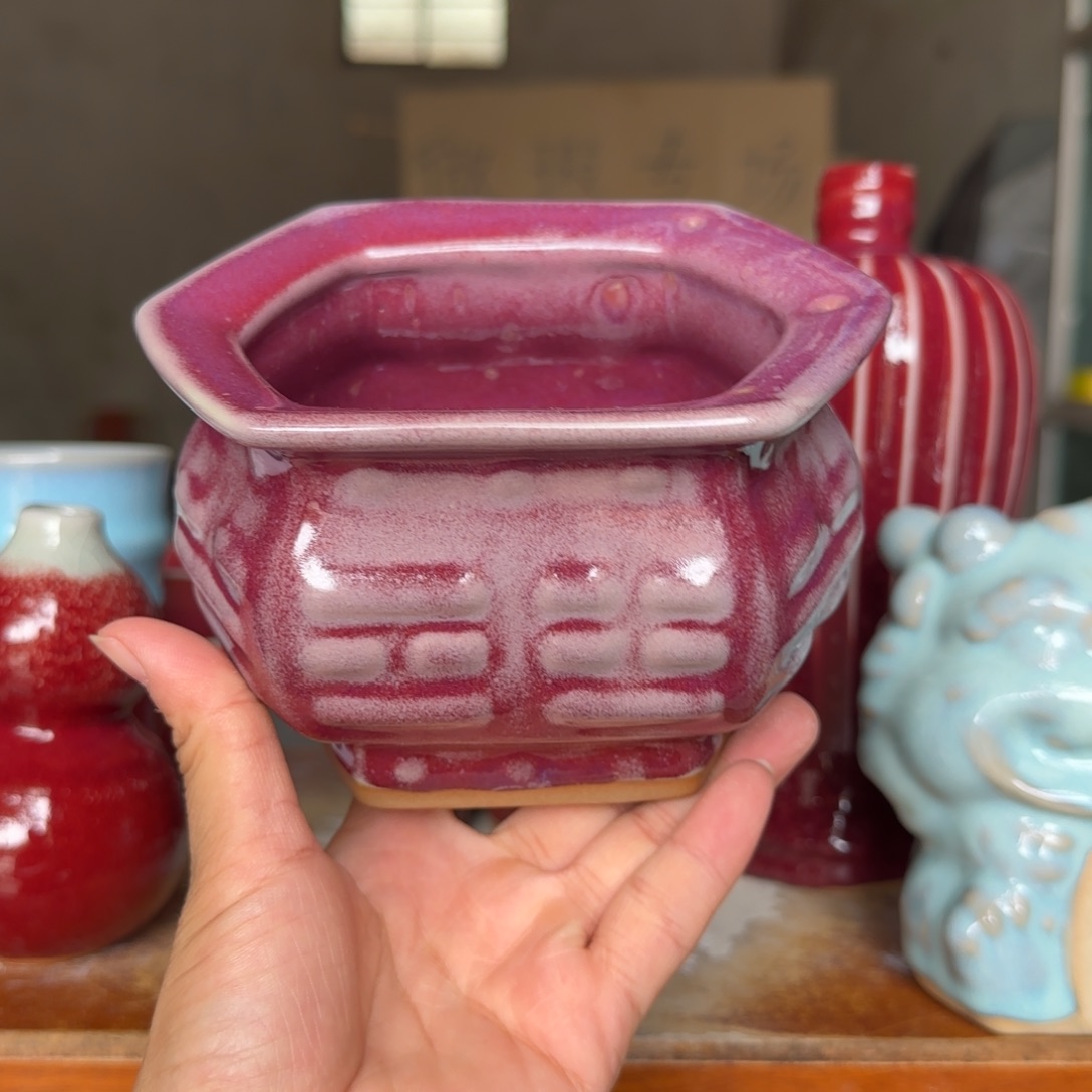摆件郑家钧瓷摆件微瑕