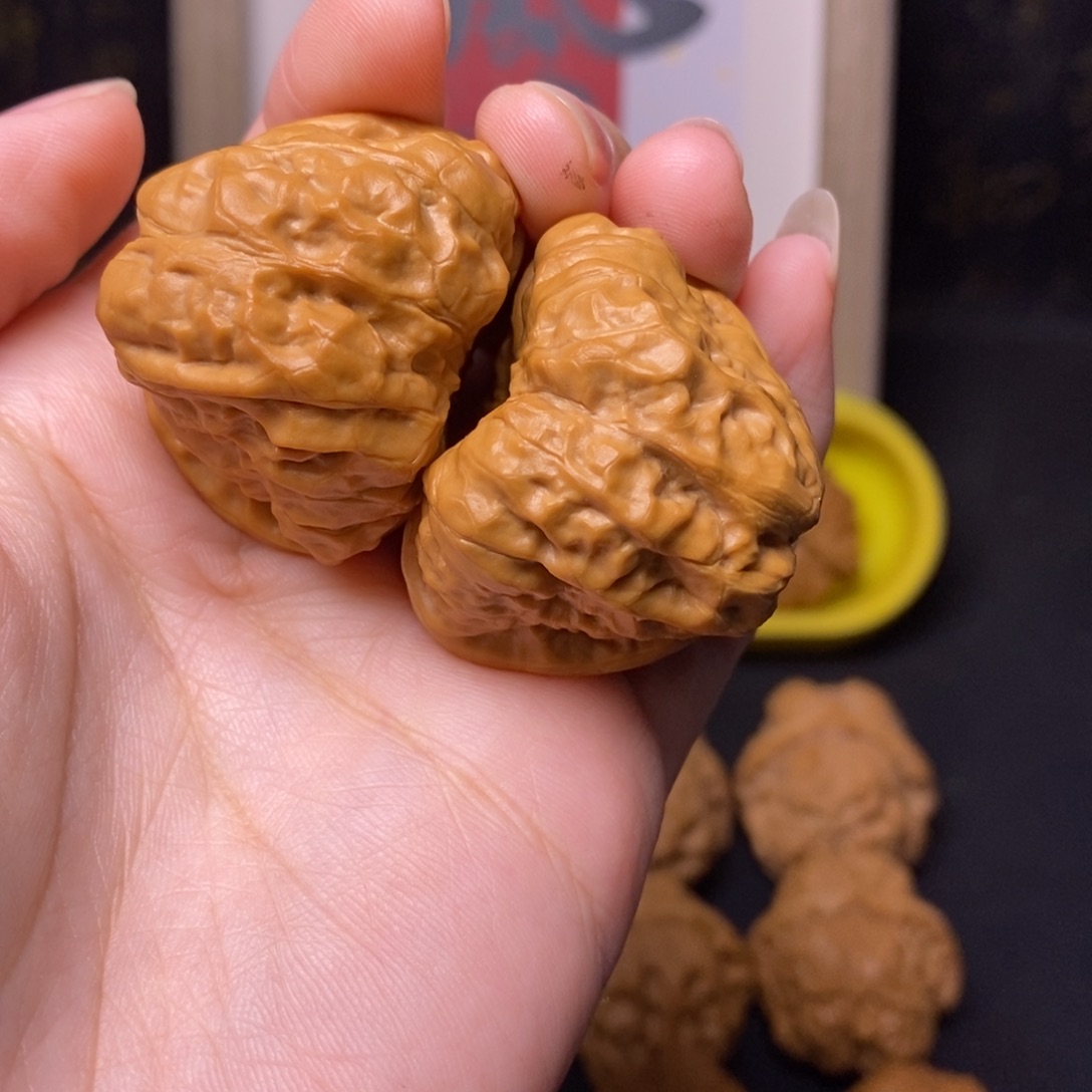 中***司文玩核桃吊坠蛤蟆38