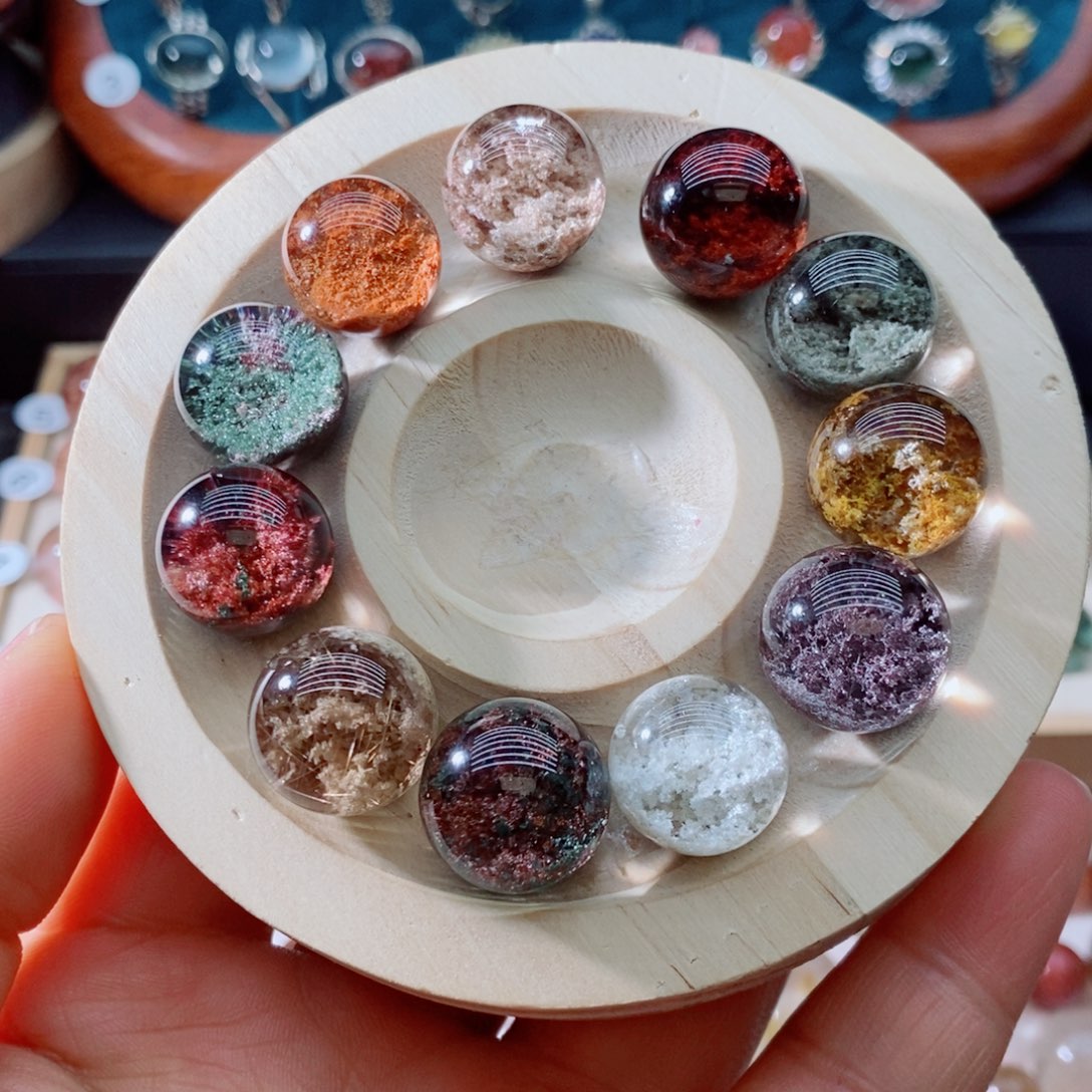 水晶珠宝半成品未镶嵌定制卡16.5