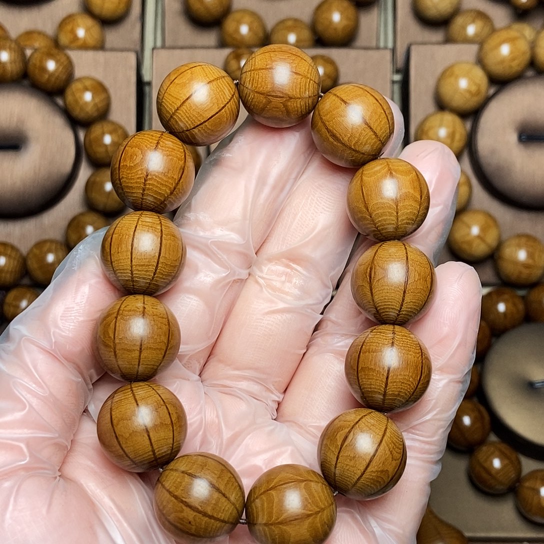 抱***真六道木手串/手链九道1.8