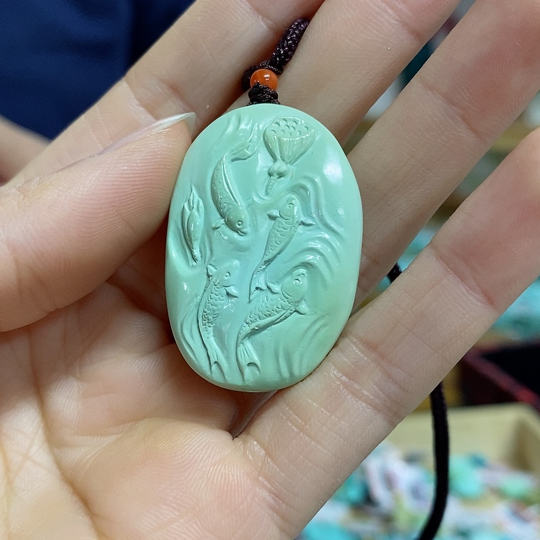 绿松石珠宝奇石未镶嵌