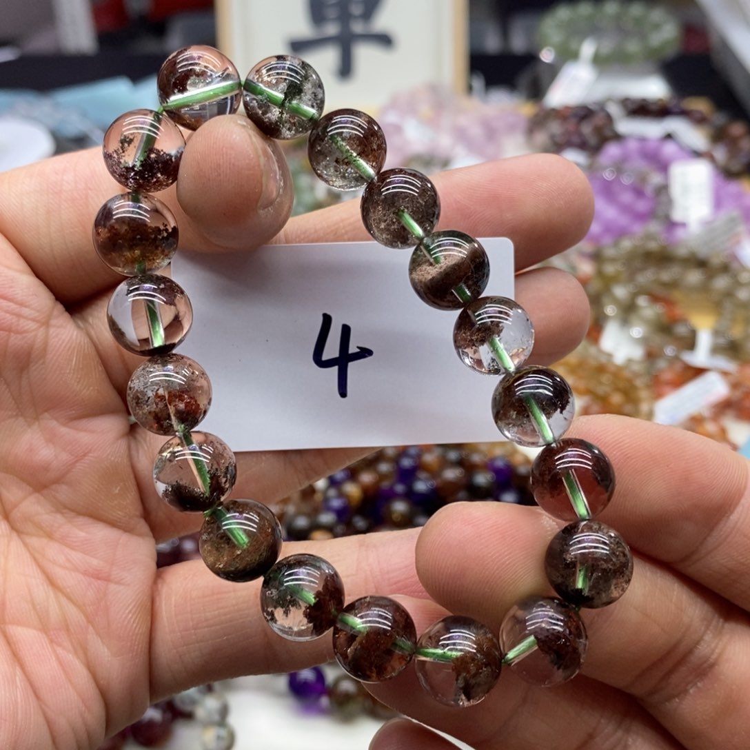 水晶手串未镶嵌天然