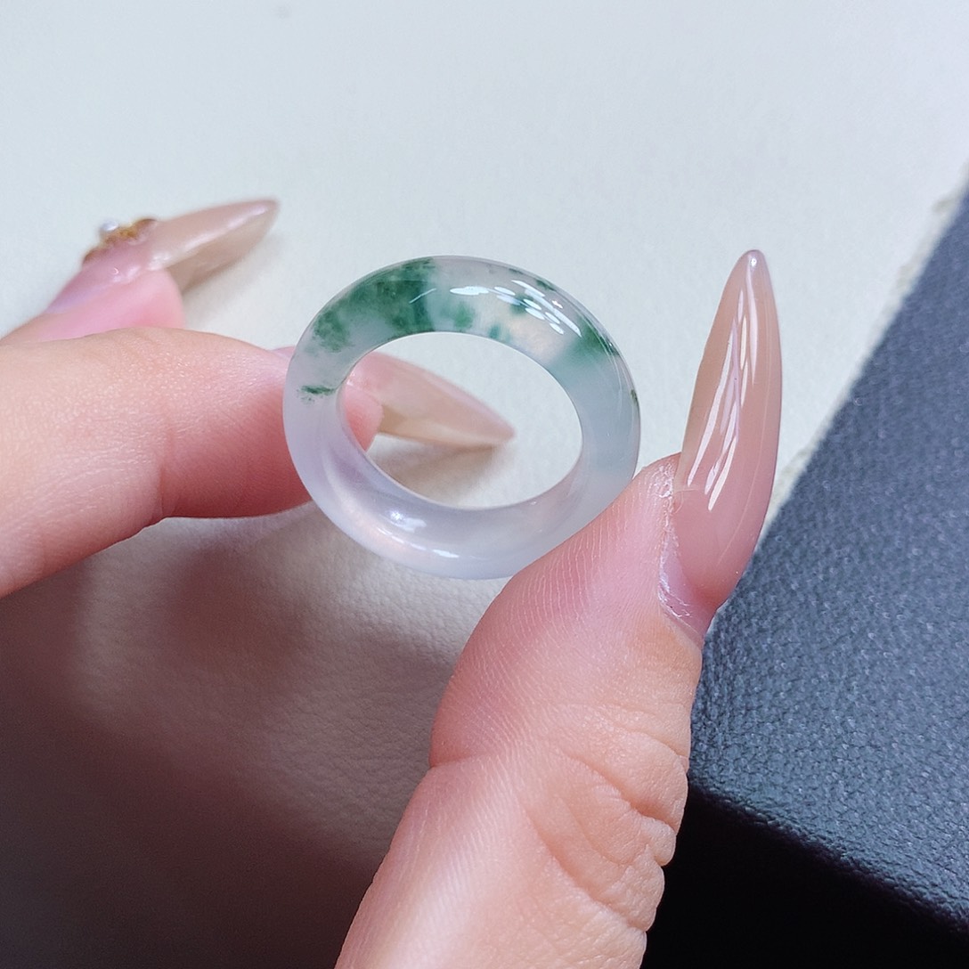 未镶嵌戒指翡翠11-12号