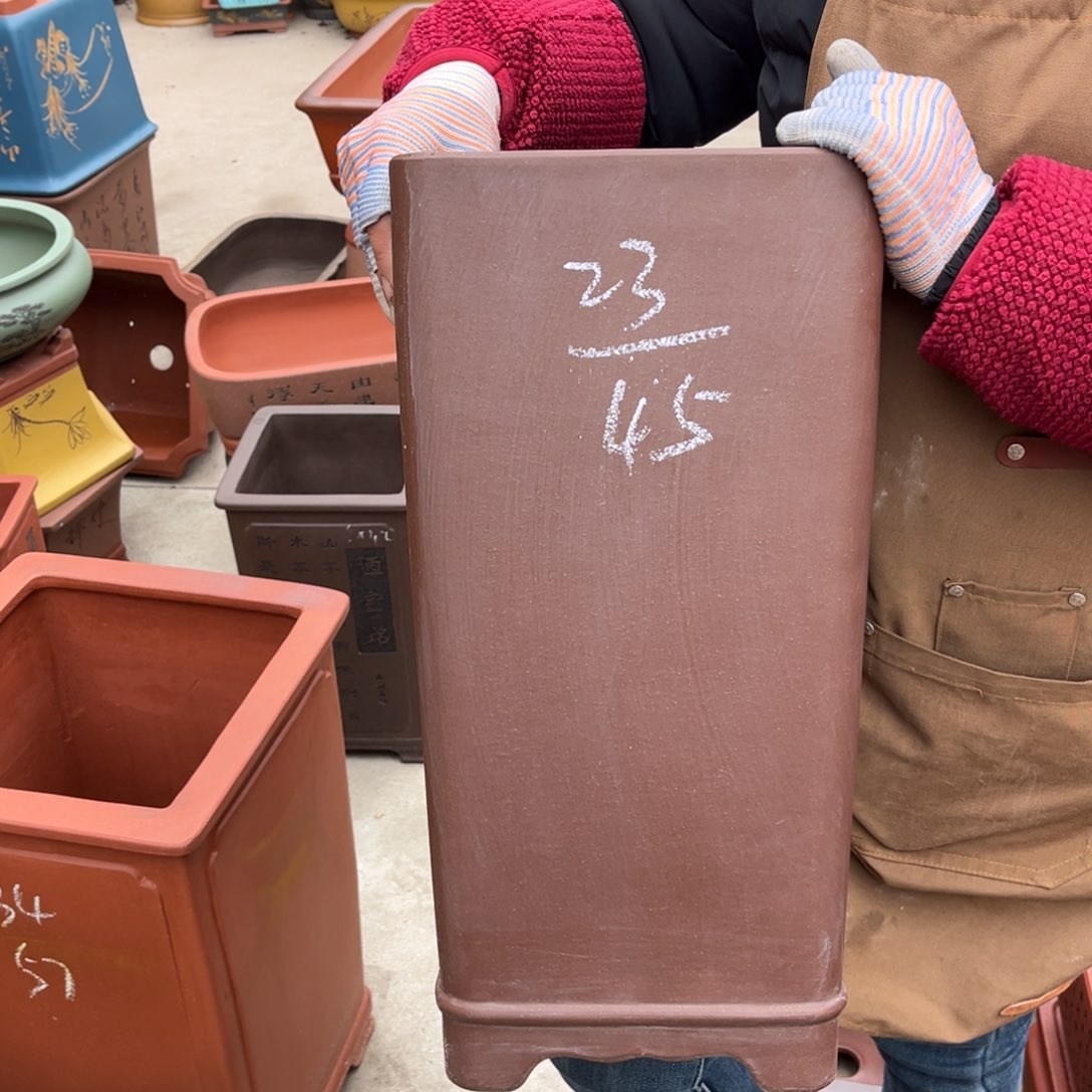 紫砂花盆盆景艺术