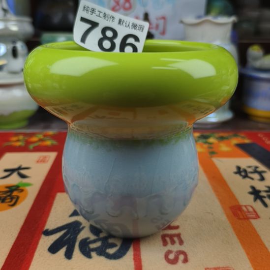 景德镇手工高温陶瓷：内口9.5高12