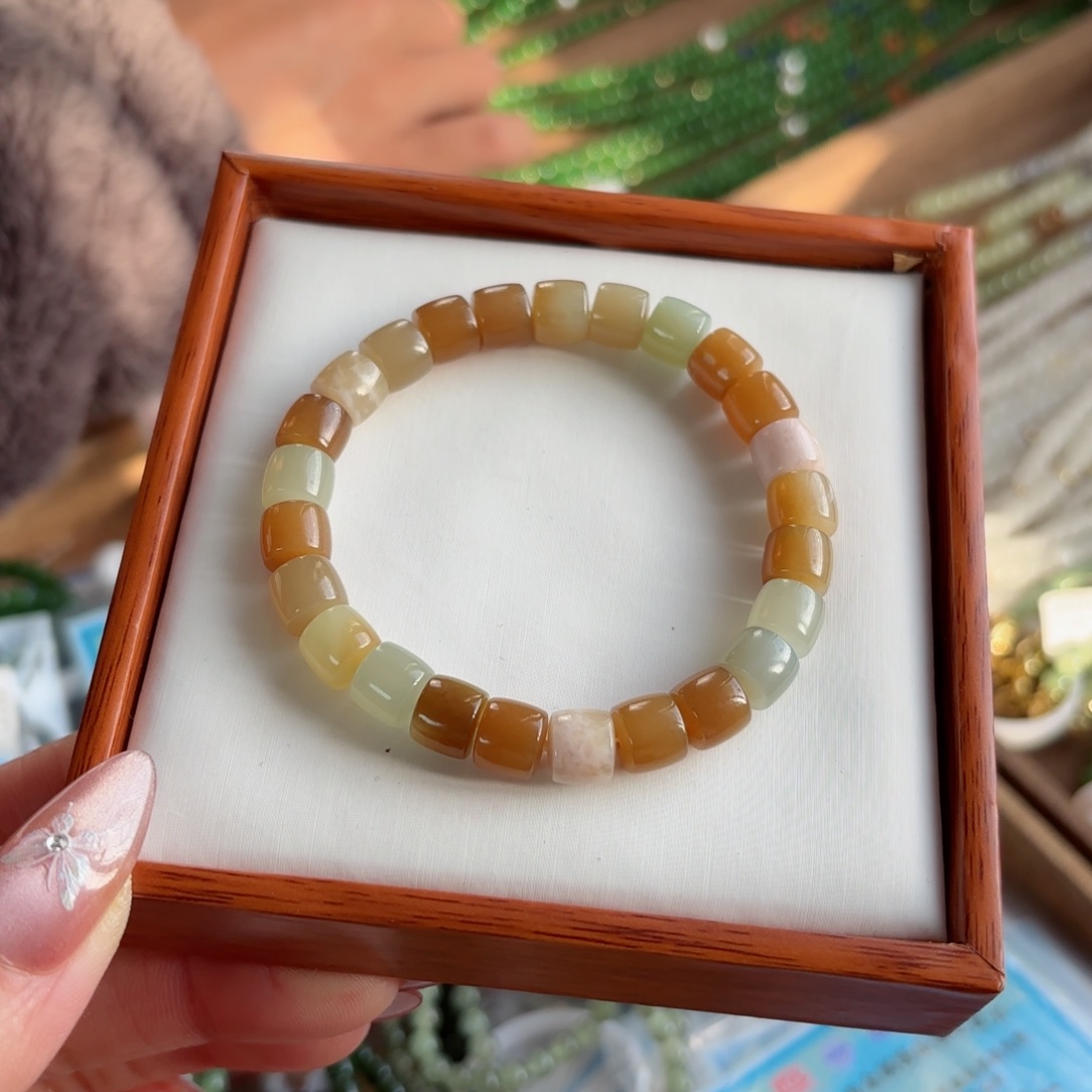 和田玉手链未镶嵌