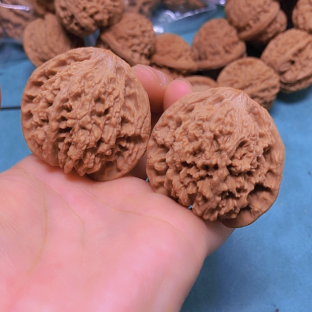 【闪购商品】把件核桃43满天星修尖