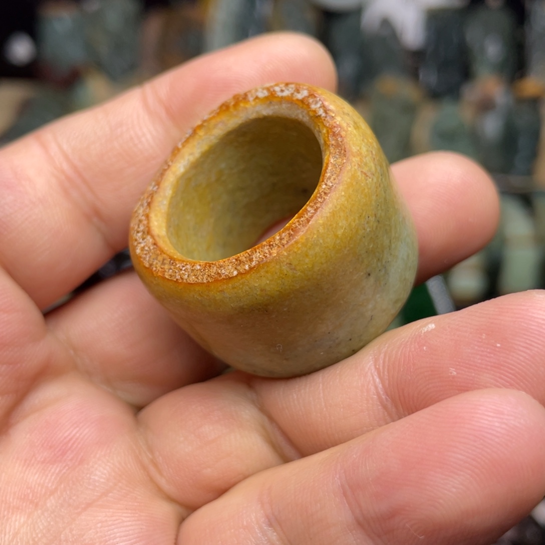 岫岩河磨玉（透闪石质玉）未镶嵌颈饰22.5