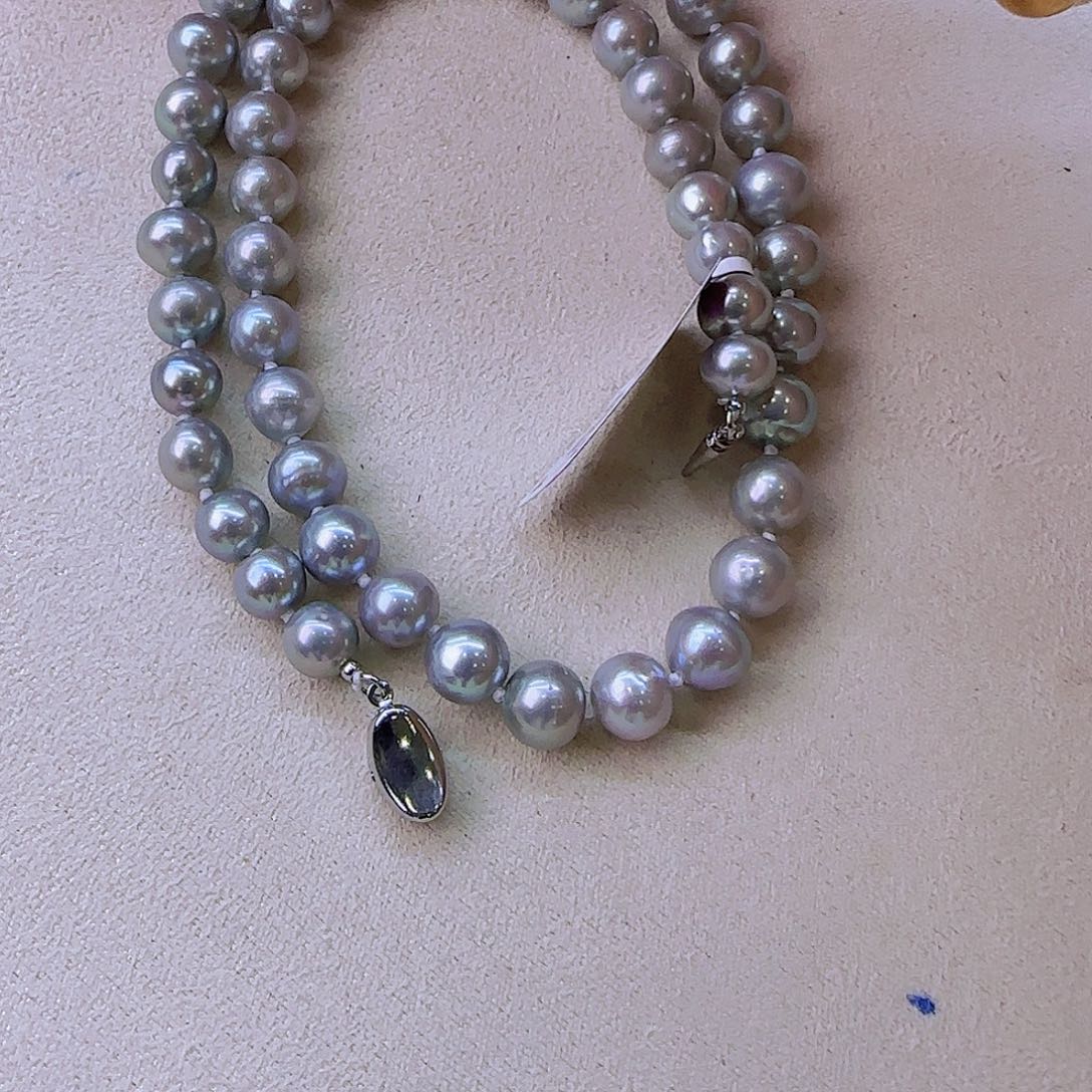 未镶嵌项链定制616淡水珍珠