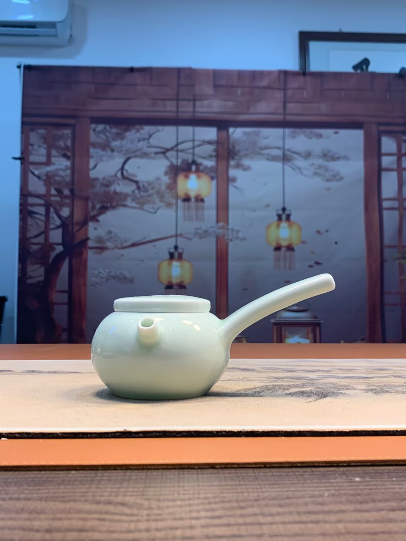 陶瓷茶器手把壶G067