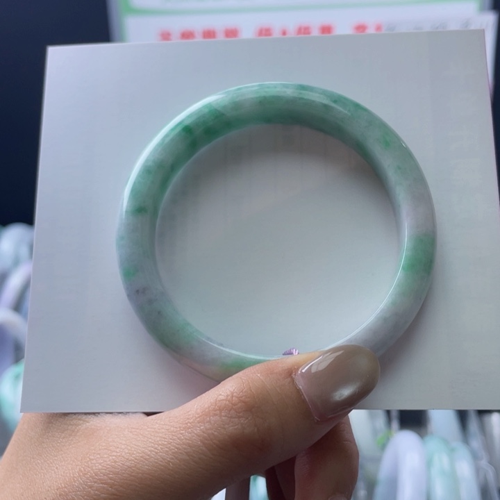 翡翠未镶嵌手镯55