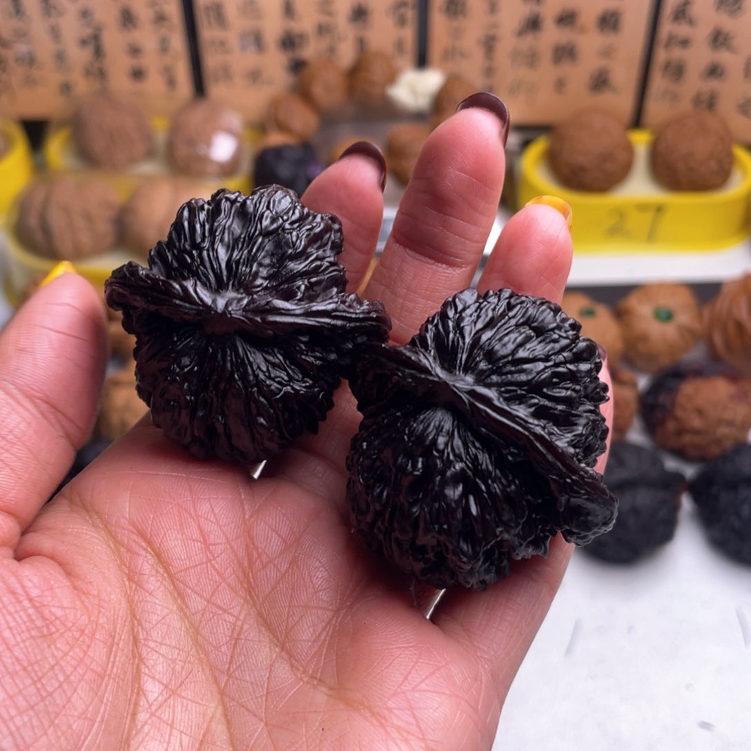 文玩核桃吊坠四座楼30