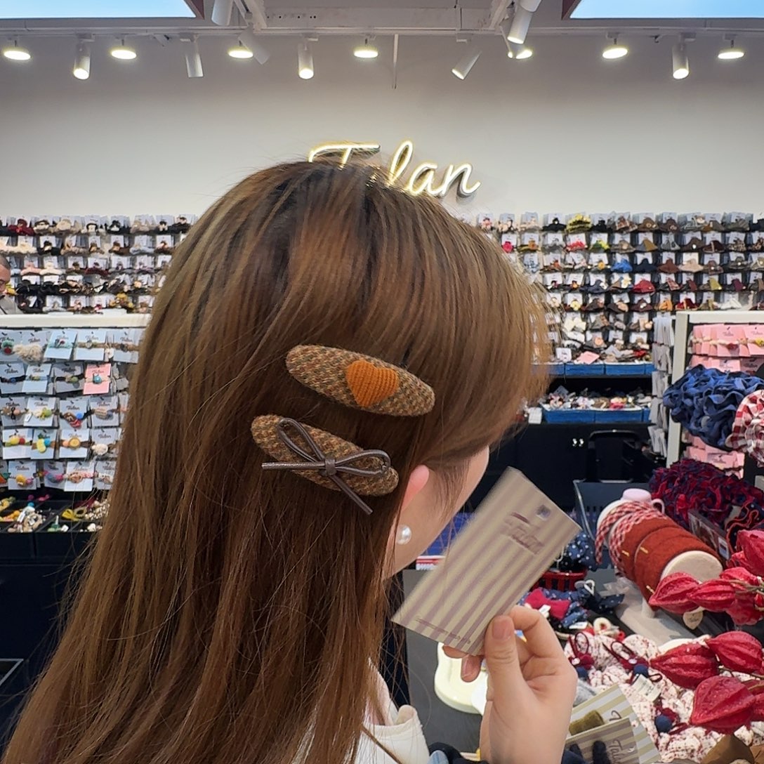 非金属南瓜色拜拜夹