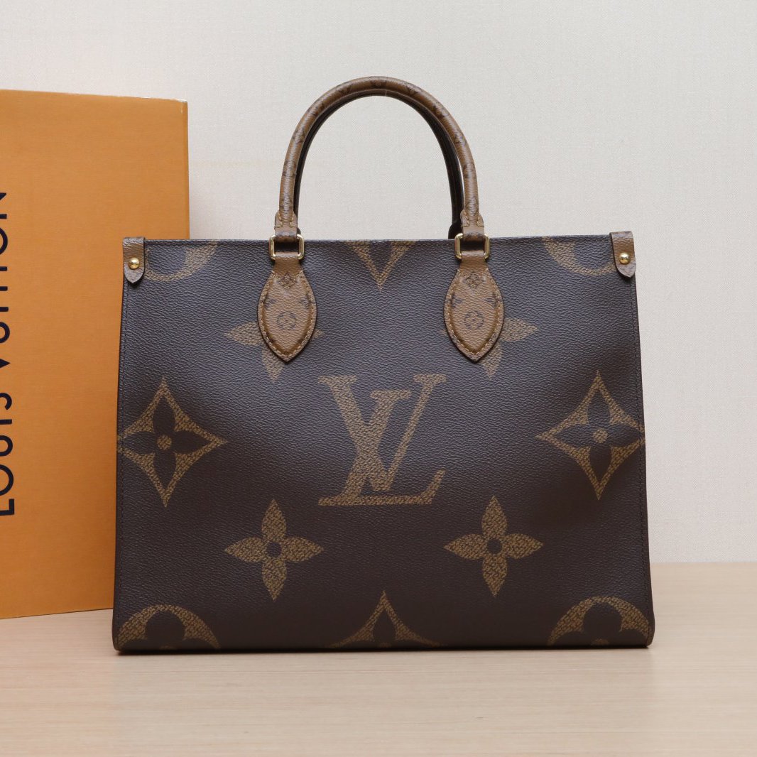 99新 LouisVuitton/路易威登 【娇】Onthego 中号 PVC 2020 684123