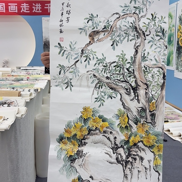 国画手绘国画作品