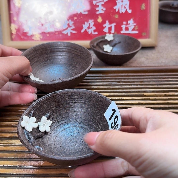 梓***童纯手工打造粗陶茶具