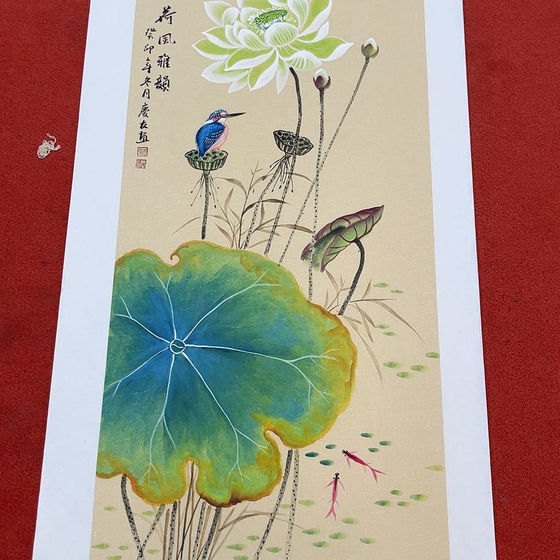 国画手绘国画作品