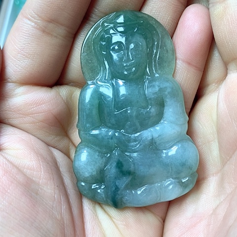 翡翠颈饰未镶嵌天然缅甸翡翠a货