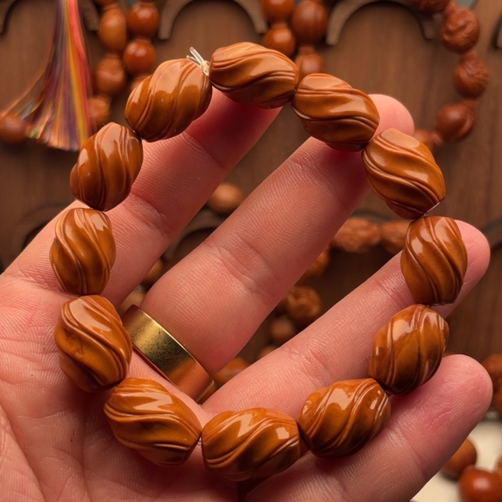 橄榄核手串/手链1.4定风珠