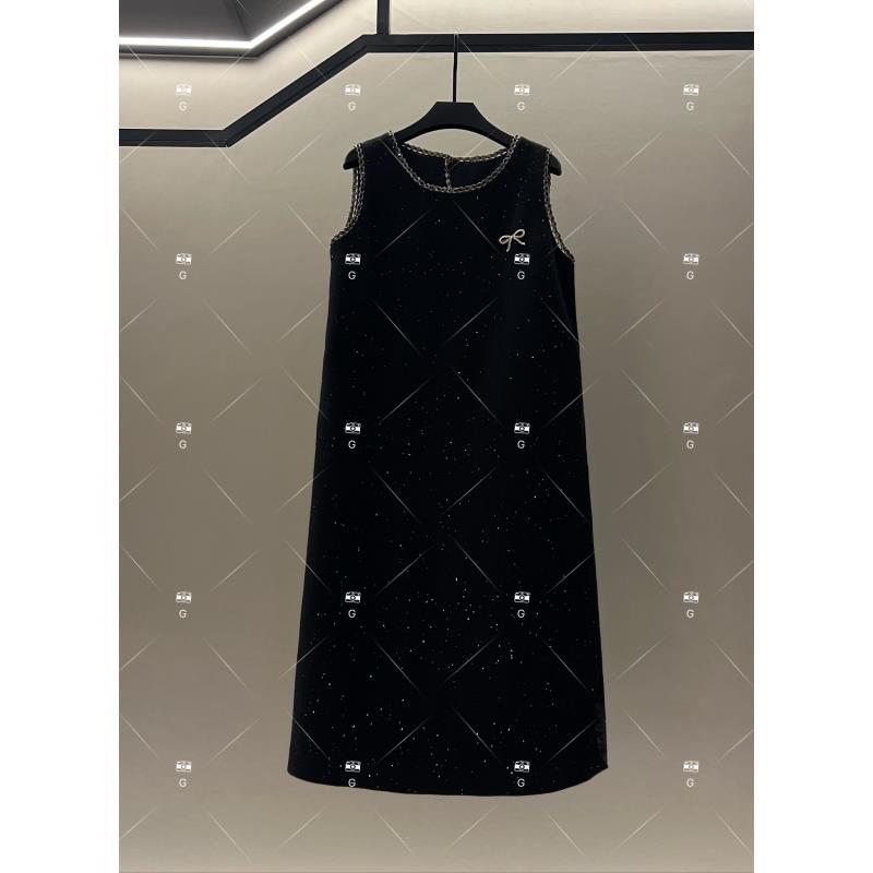 【齐】不褪色复古风显瘦默认款式连衣裙女装轻奢秋冬时尚 H-1517