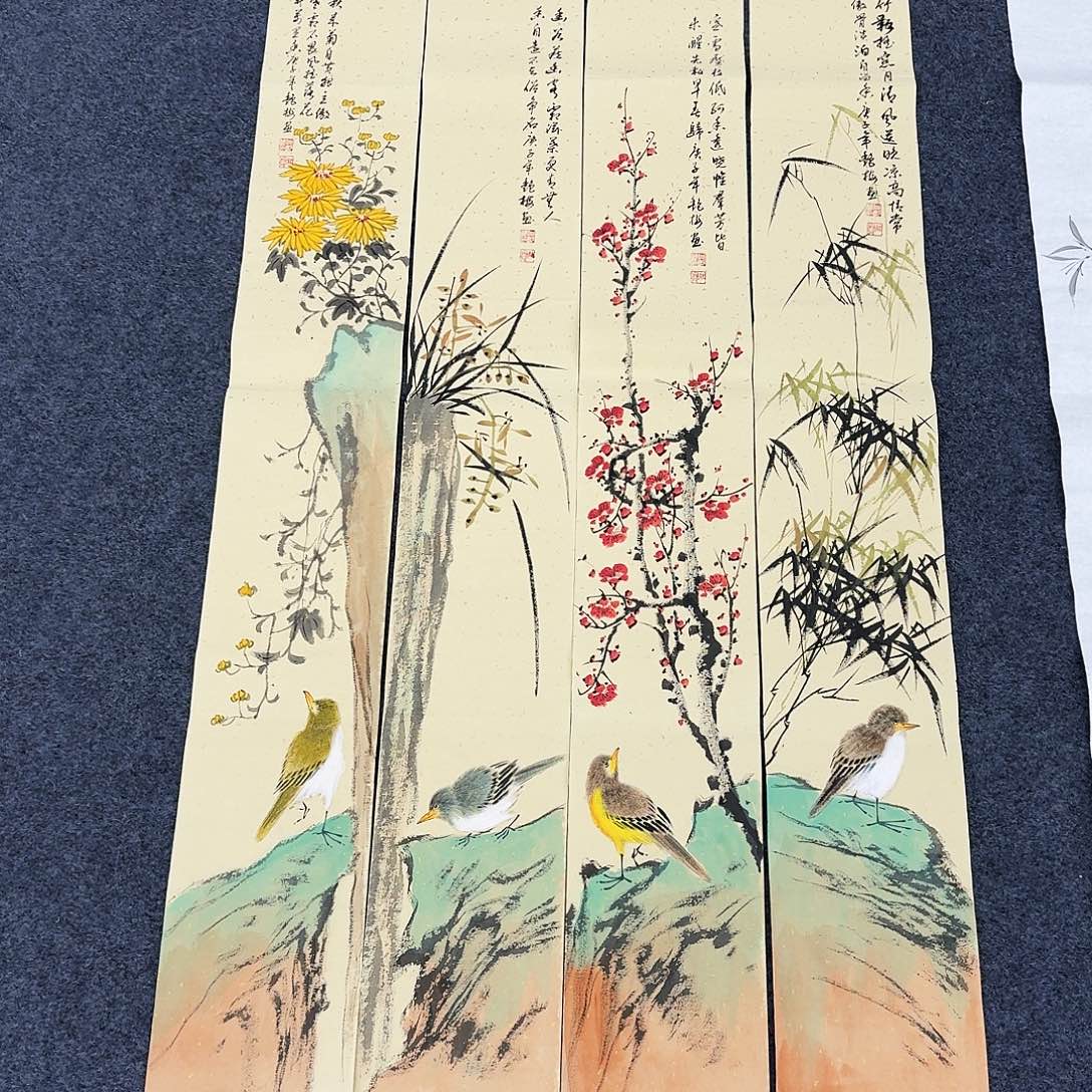 国画纯手绘作品欣赏