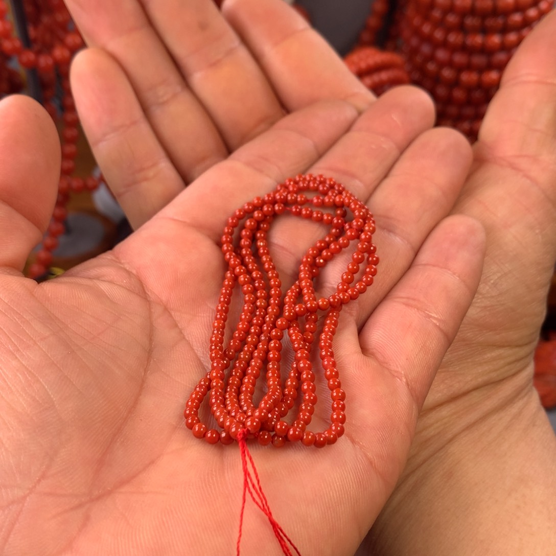 南红玛瑙配饰卡2➕小米珠链未镶嵌