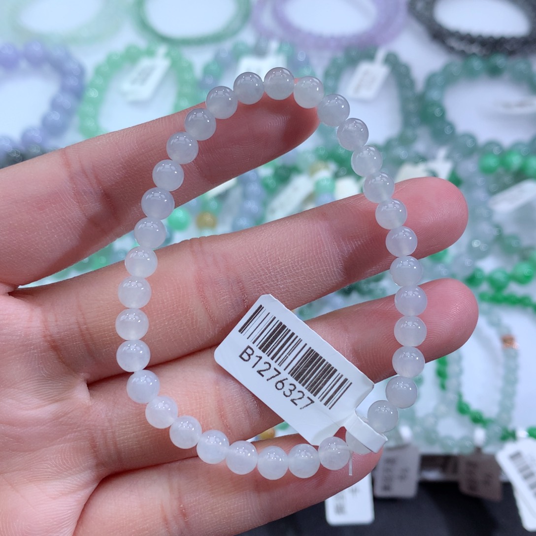 翡翠手链未镶嵌天然