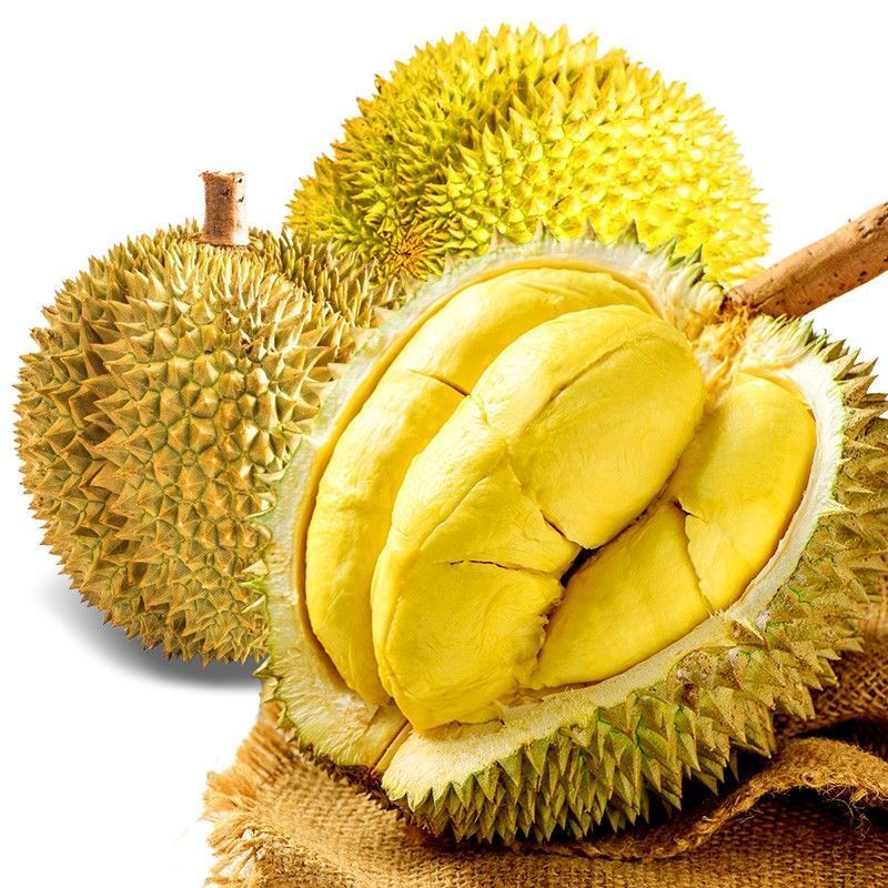 【拍一发四】泰国6A级金枕树熟榴莲液氮锁鲜盒装发货300g*4