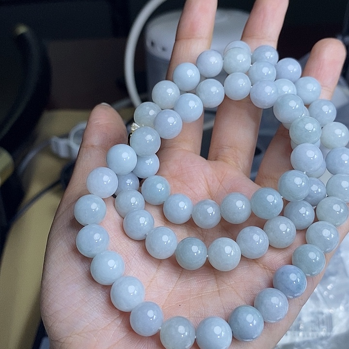 未镶嵌手串翡翠天然缅甸A货翡翠手串卡9.9