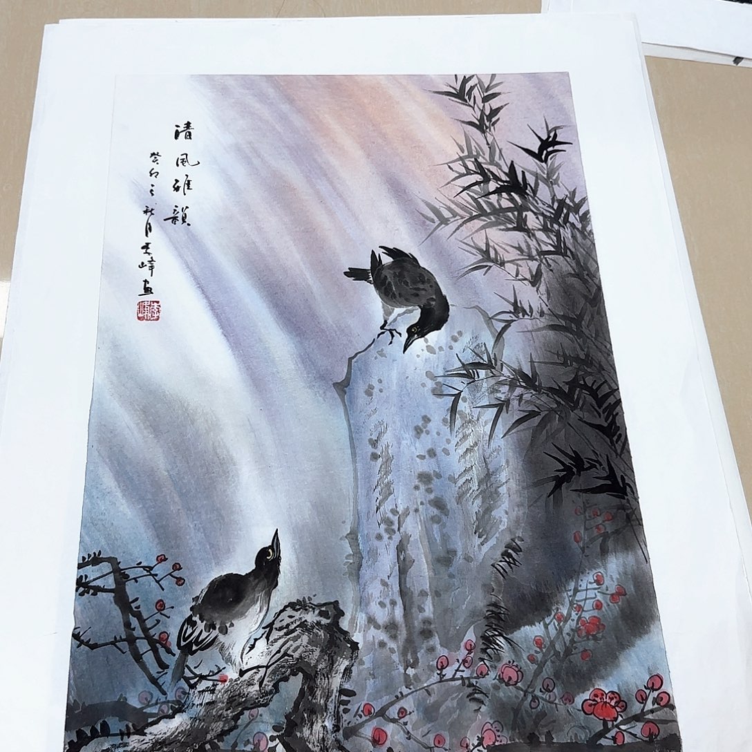 国画国画作品展，国画g