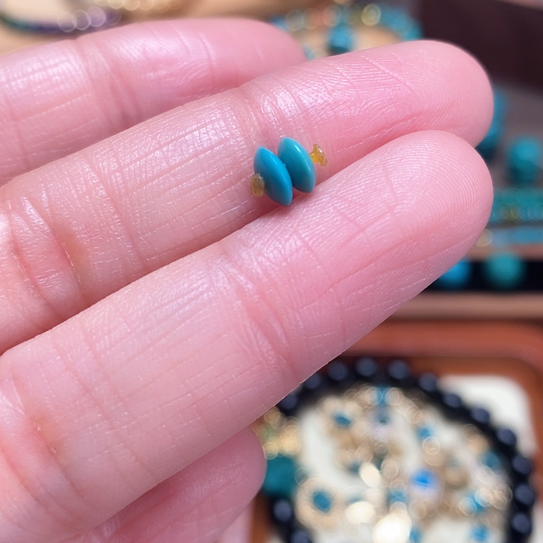 绿松石珠宝奇石未镶嵌