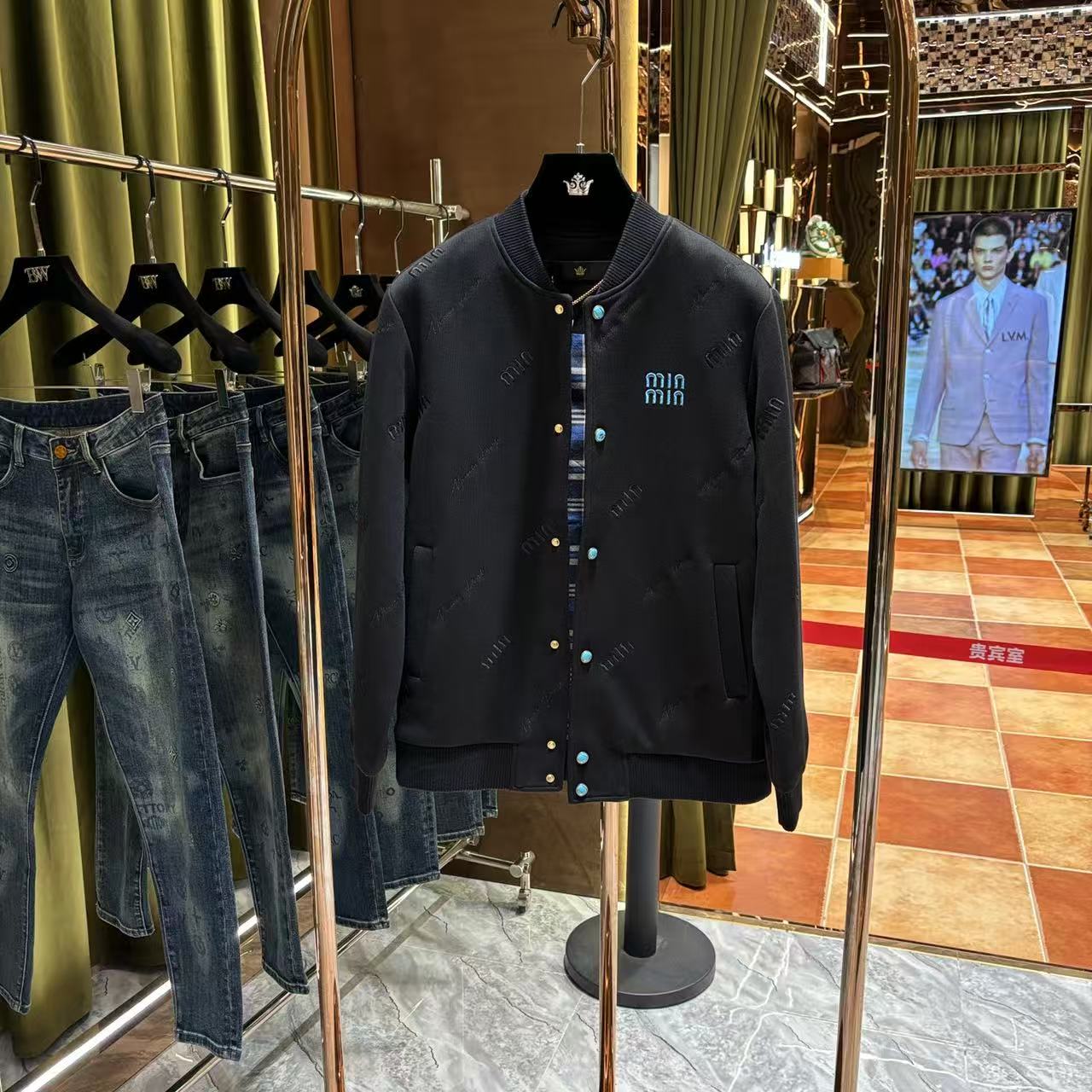 AX-CSA.2025秋新款潮牌休闲百搭男装夹克-25040