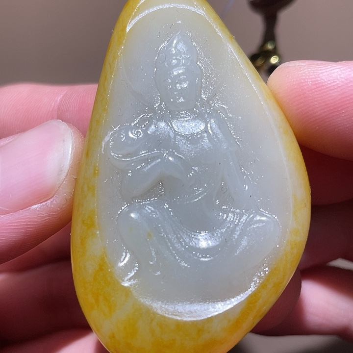 和田玉挂件未镶嵌D1