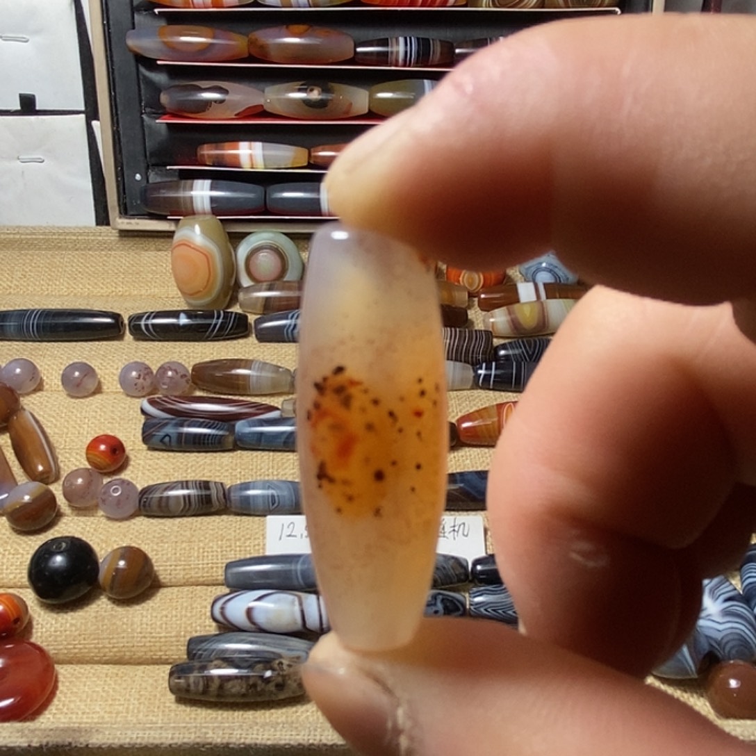 玛瑙/玉髓合金颈饰
