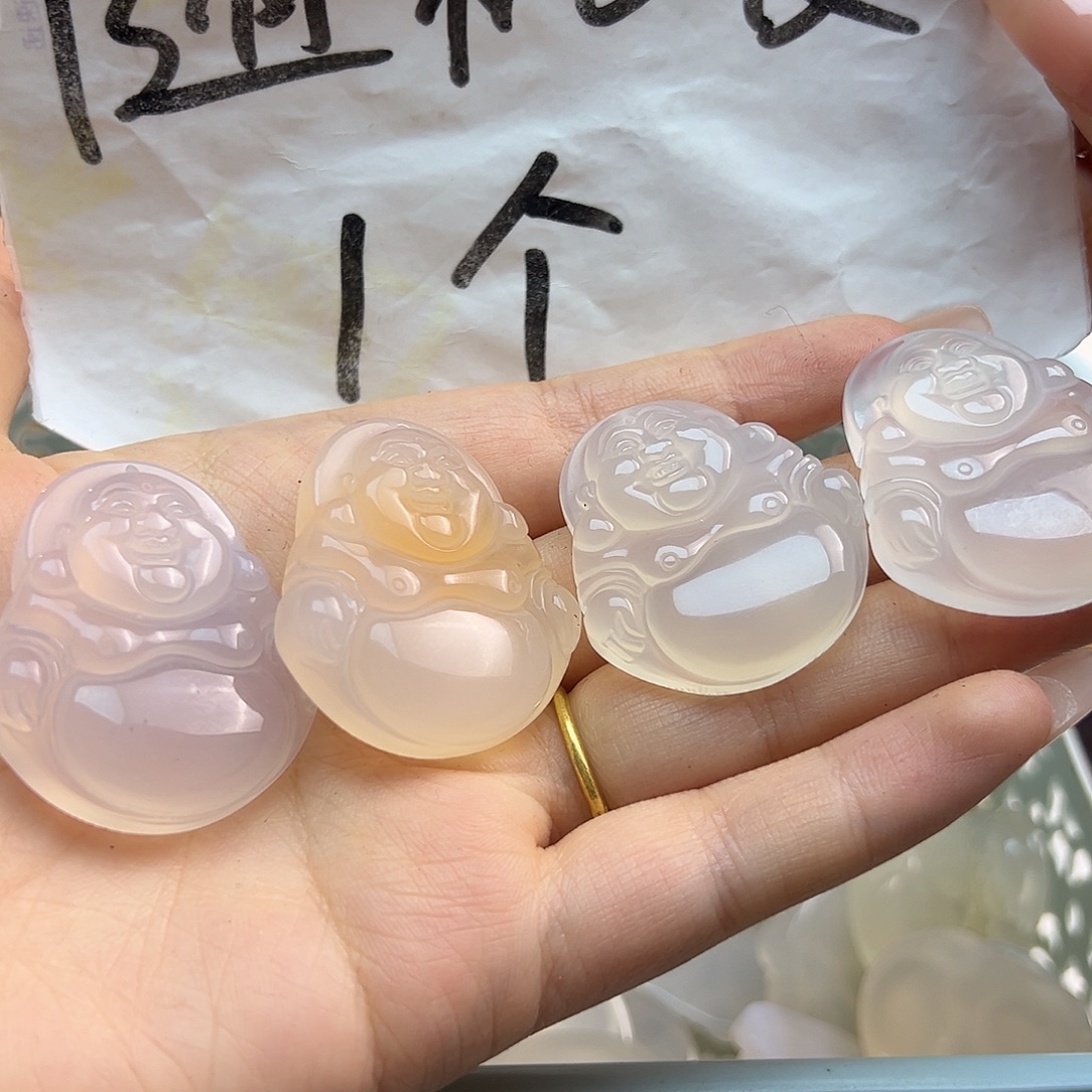 玛瑙/玉髓合金颈饰