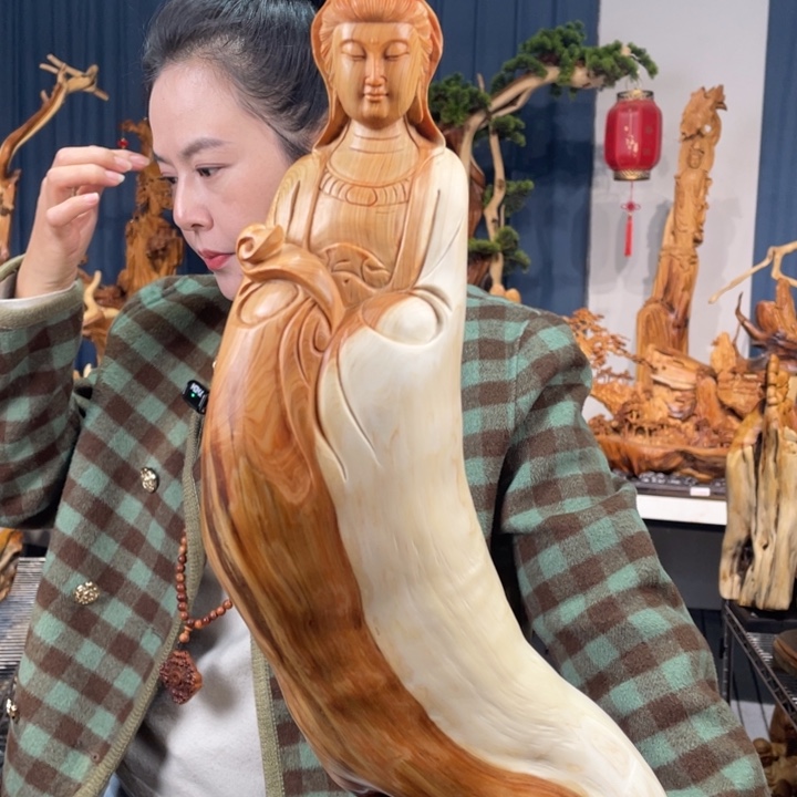 柏木（崖柏）随型摆件