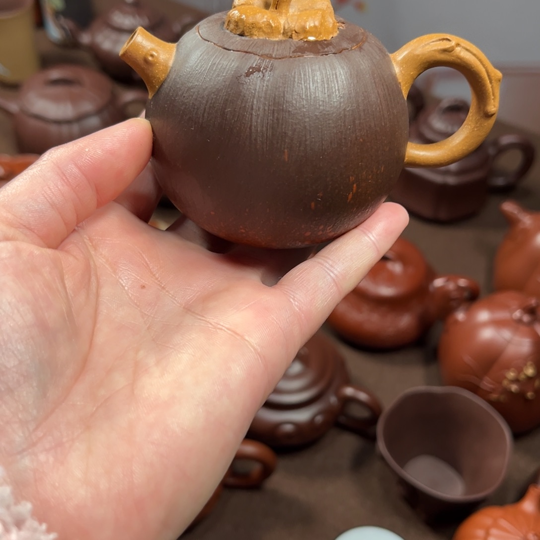 紫泥茶壶特***-原矿段泥120毫升