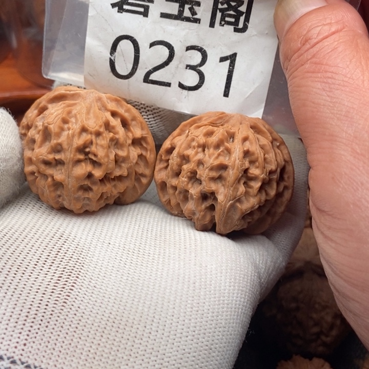 吊坠文玩核桃苹果园全品42