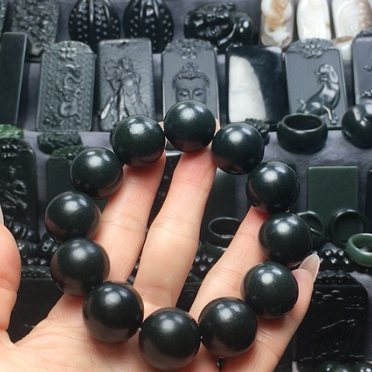 【闪购商品】和田玉手串未镶嵌