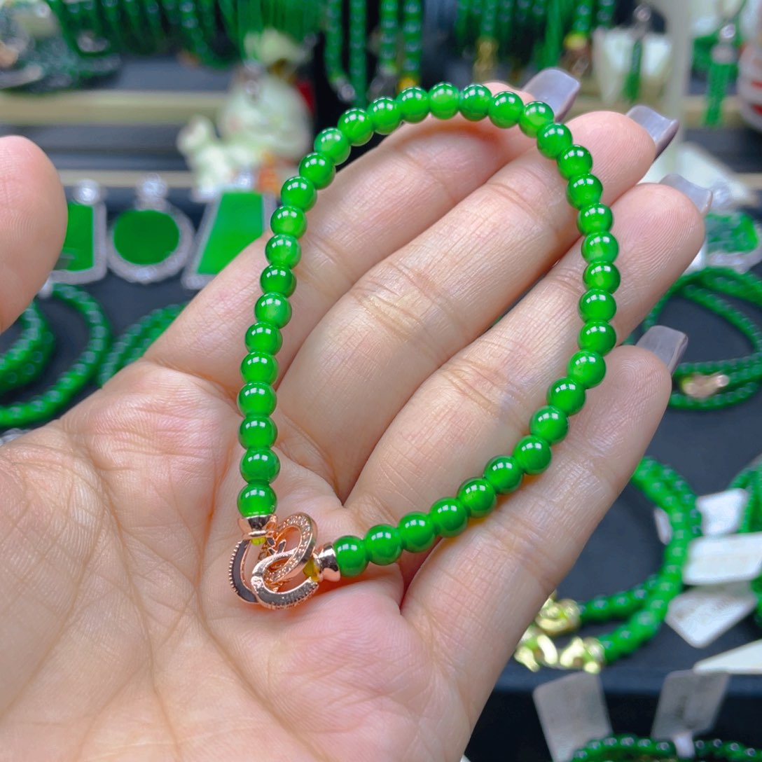 未镶嵌手链翡翠手链5