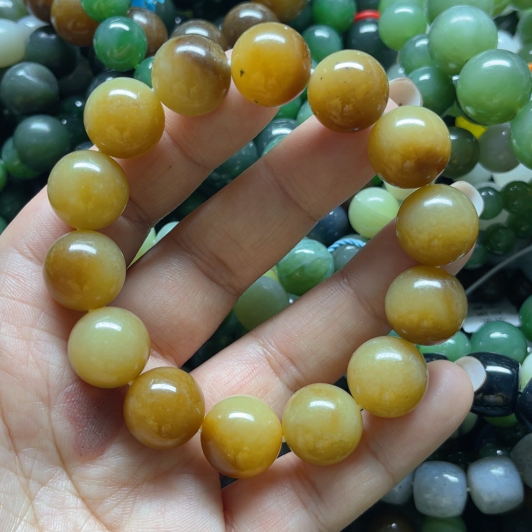 和田玉手链未镶嵌